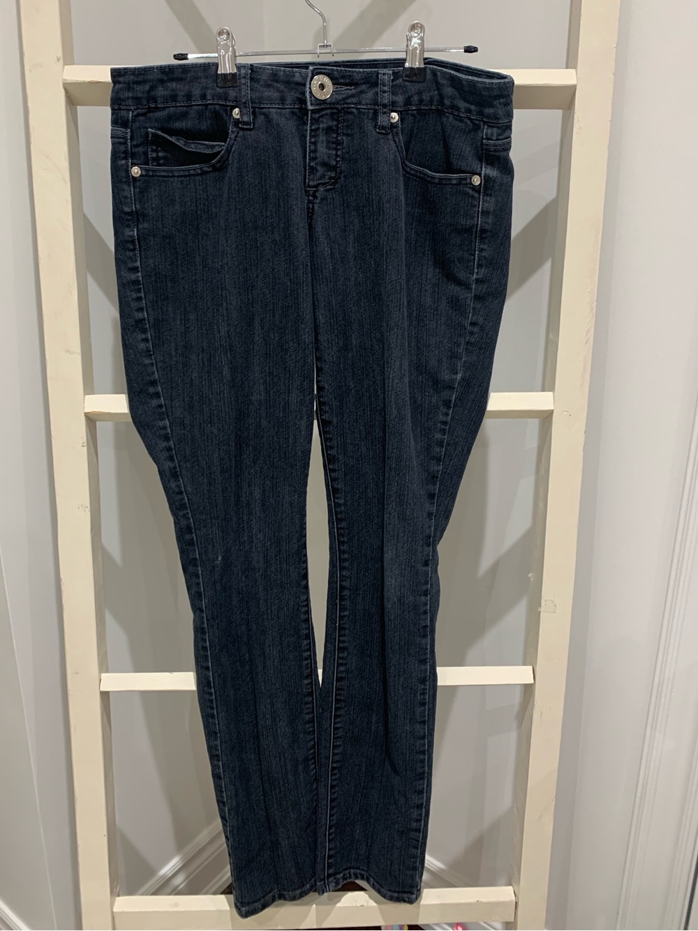 GUESS Marina Low Rise Jeans Dark Wash
